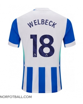 Billige Fotballdrakt Brighton Danny Welbeck #18 Replika Hjemmedrakt 2025-26 Kortermet Billige Fotballdrakt Brighton Danny Welbeck #18 Replika Hjemmedrakt 2025-26 Kortermet